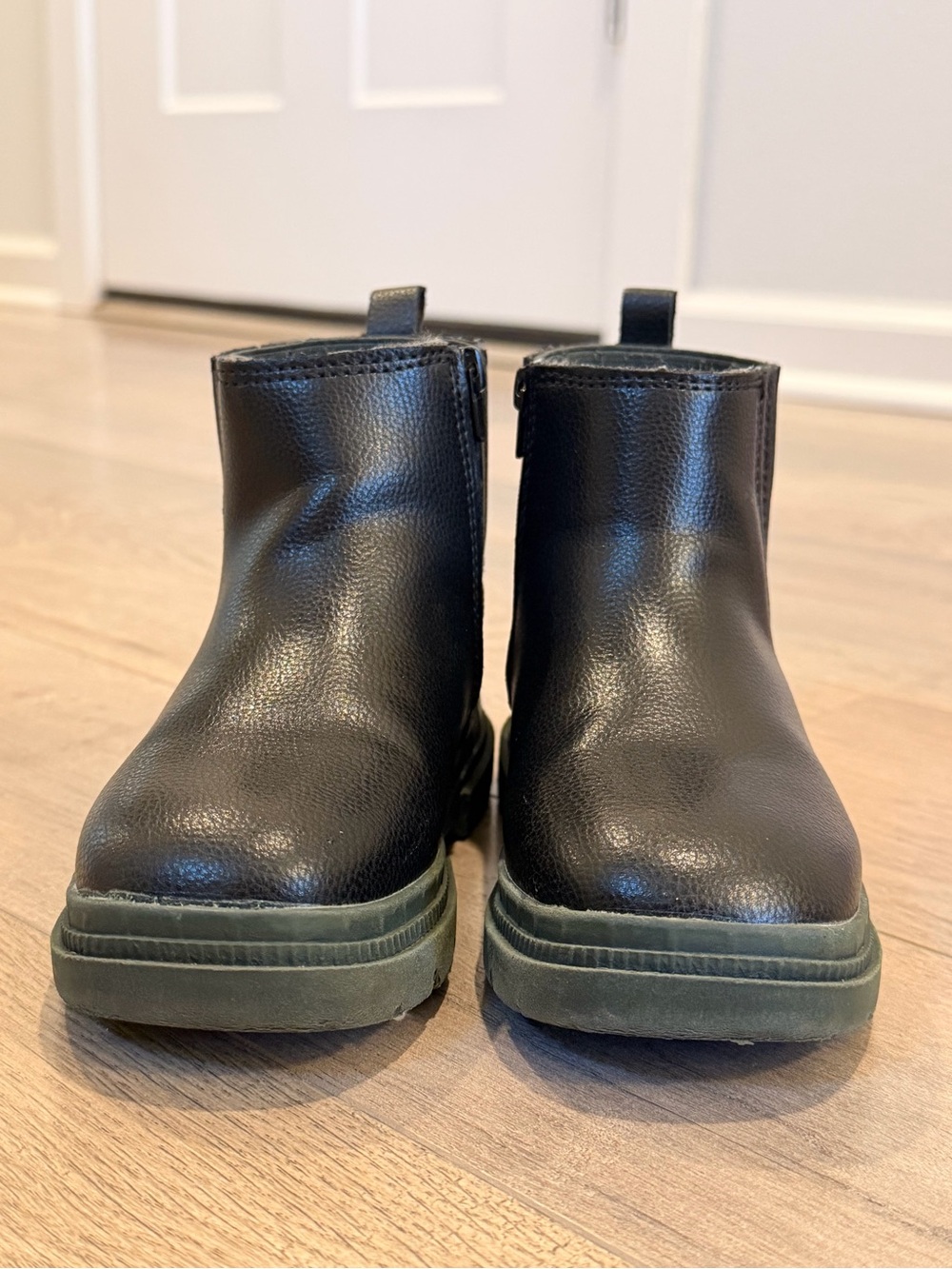 Zara Black Kids Ankle Boots - Slip-On Chelsea Style